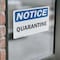 Signmission Quarantine, 5 in W x Rectangle, Vinyl Decal OS-2PACK-NS-D-35-L-17939 - alternate 5